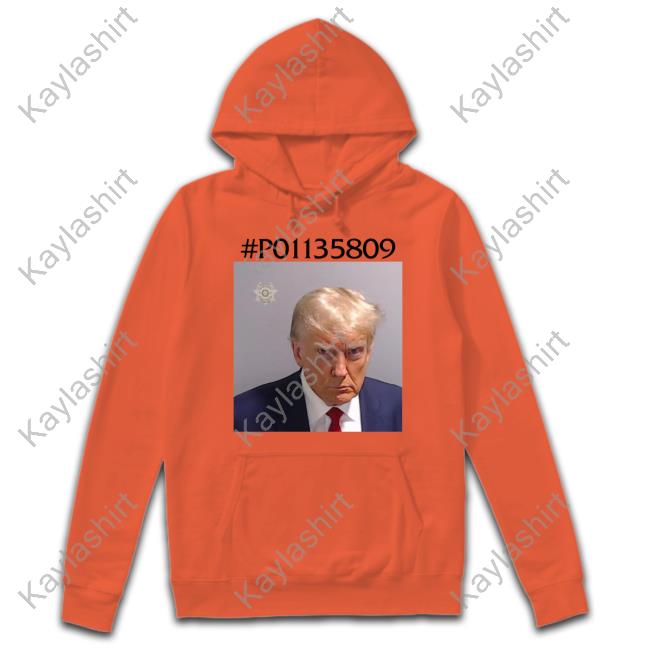 #1135809 Trump Mugshot Long Sleeved T Shirt - Kaylashirt