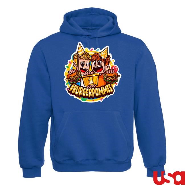 #BURGERPOMMES Geburtstags Hoodie LukasBS Merch